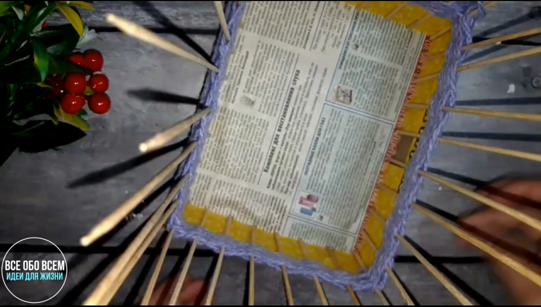 Взяла Коробку от печенья, Пряжу и немного Шпажек. Покажу Эффектные вещи из Коробок от Печенья 🔥 смотреть онлайн