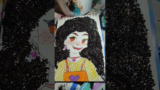 What a Hairstyle???|Creative ? Art,#shorts,#satisfyingart смотреть онлайн