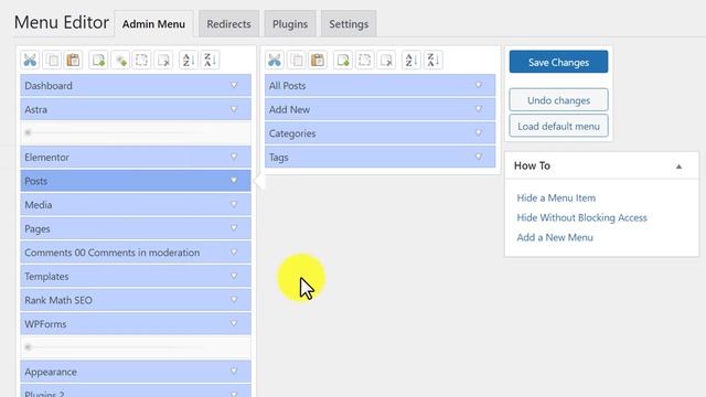 How To Hide Unnecessary Menu Items From Wordpress Admin смотреть онлайн