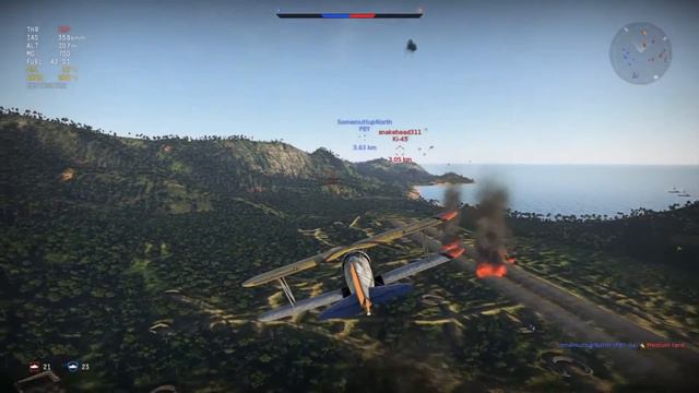 War Thunder F3F-2 PS4 Gameplay RB - Barrels of fun смотреть онлайн