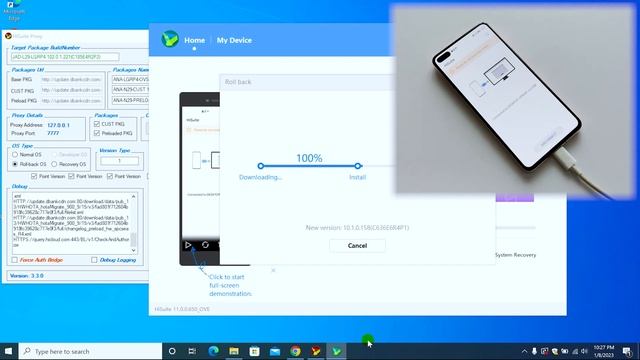Huawei P40 - EMUI 12 Downgrade EMUI 10 Support Install (GMS)