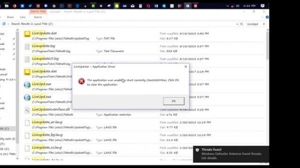 How to fix 0xc0000906 application error || 2018