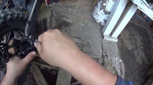 Irbis ttr 125 R - Замена задних колодок кроссового мотоцикла Ирбис ттр 125