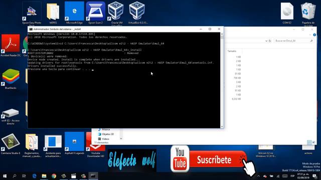 TUTORIAL DE WILCOM EMBROIDERY E2 windows 10 x64 2019 [ el efecto wolf ] смотреть онлайн