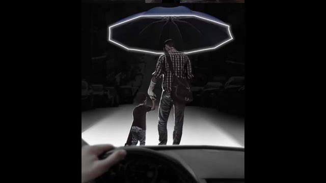 Xiaomi Zuodu Reverse Folding Umbrella Reflective LED Light Automatic Umbrella Portable Windproof смотреть онлайн