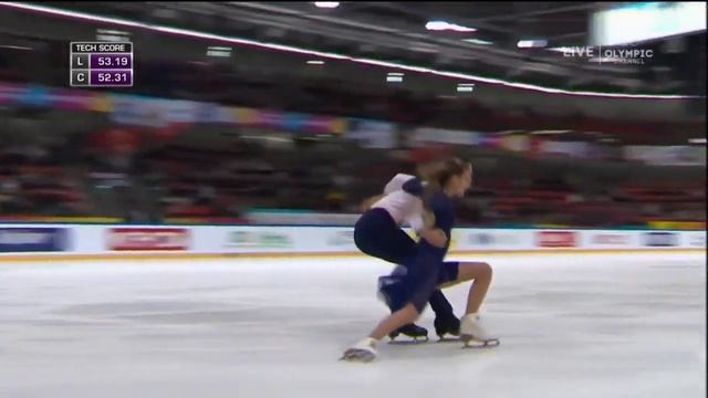 Gabriella Papadakis Guillaume Cizeron - 2017-11-18 - GP France - Free Dance смотреть онлайн