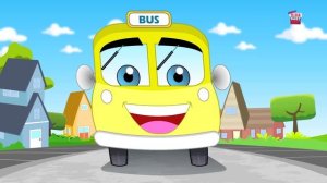 Колеса на автобуса | детский стишок | Дети Song | Wheels on the Bus | Nursery Rhyme | Compilation