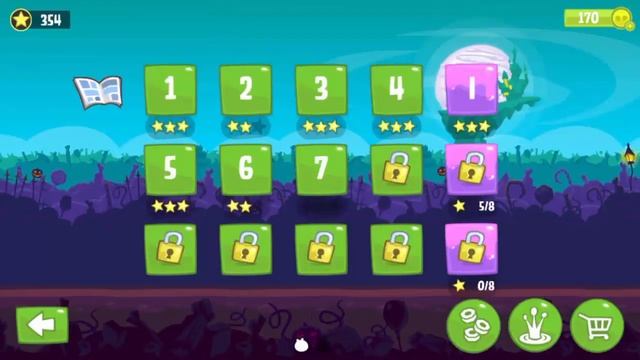 Веселая ИГРА головоломка для детей Bad Piggies или Плохие свинки [163] Серия смотреть онлайн