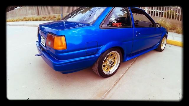 Mi AE86 Levin Coupe #hachiroku #Ae86 смотреть онлайн