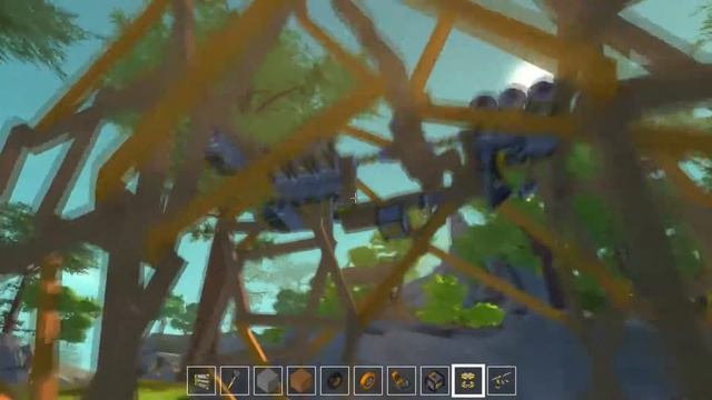 Scrap Mechanic ►Паук-Робот◄