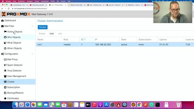 Proxmox Mail Gateway / Ablöse von Sophos UTM und Cluster - Live 14.10.2021 смотреть онлайн