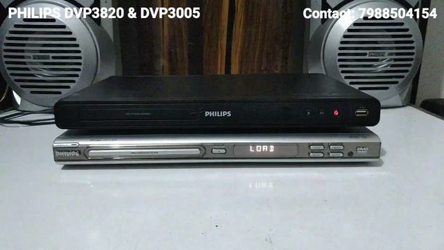 PHILIPS DVP3820 & DVP3005 DVD PLAYERS PERFORMANCE смотреть онлайн