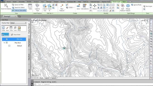 Abrir SHP (EN 3D CON ELEVACION) en CIVIL 3D y arcgis смотреть онлайн