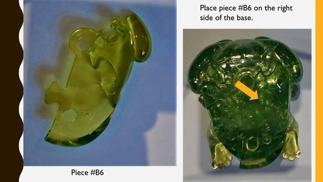 Frog and Baby 3D Crystal Puzzle Tutorial смотреть онлайн
