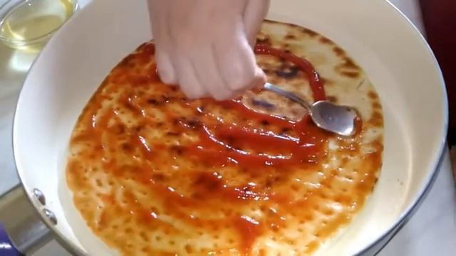 Пицца за 15 минут. Отлично на завтрак и ужин.