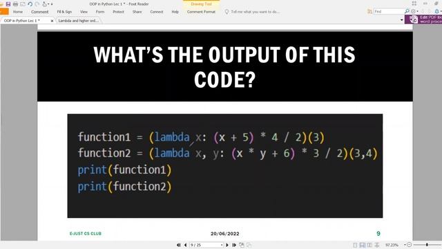 Lambda functions in Python смотреть онлайн
