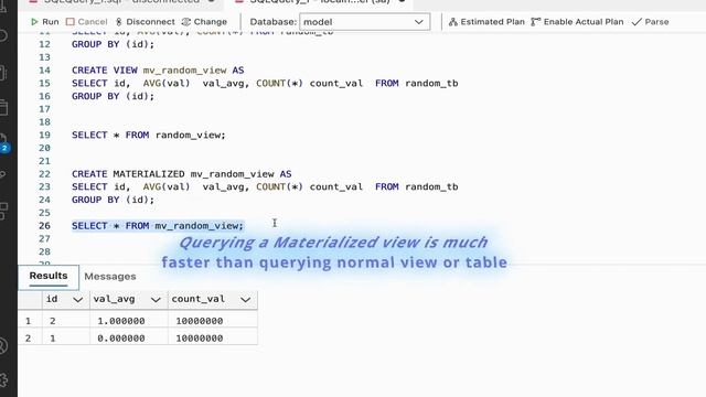 Materialized View in SQL | Tutorial on Materialialized view in DBMS #sqltutorial смотреть онлайн