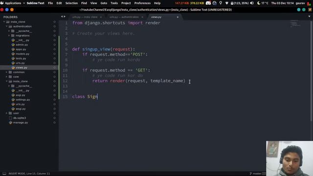 ? #14 - Instagram Clone - Easy Django - User Signup & Last Video Error смотреть онлайн