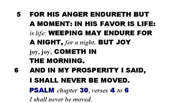#155-Psalm 30:4-6-Linda's KJV of "Singing along with the scriptures" смотреть онлайн