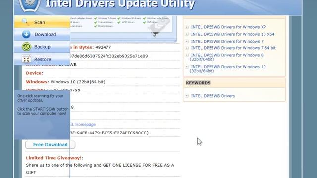 INTEL DP55WB Drivers For Windows 10 (32bit|64 Bit) 51.83.706.6798