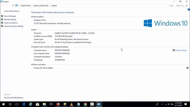 How To Check Computer or System Properties in Windows 10 смотреть онлайн