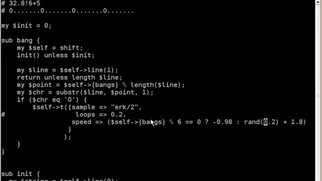 Early teaser for feedback.pl perl live coding thingie from 2006 смотреть онлайн