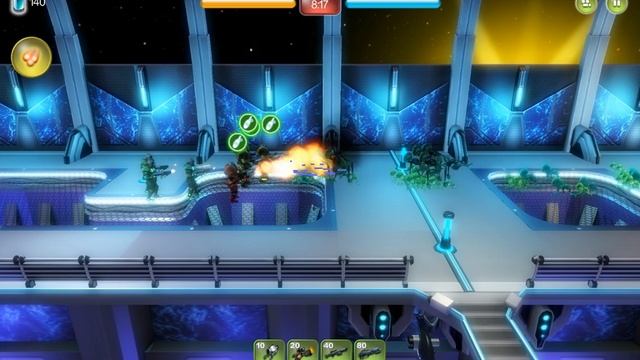 Alien Hallway - Walkthrough - Planet 1 - Mission 5 (Weapon upgrade) смотреть онлайн