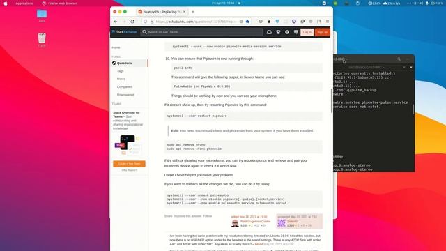 [SOLVED] ubuntu 20 04 headset and buds not working with pipewire / pulse audio fixed смотреть онлайн