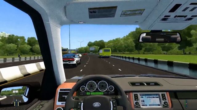 City Car Driving 2008 Range Rover Supercharged Mod Review | Fast and Normal Driving смотреть онлайн