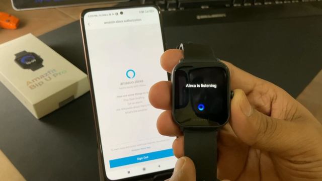 Amazfit Bip U Pro Alexa Setup in Hindi смотреть онлайн