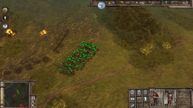 Теперь это мирное время! Прохождение Stronghold 3 #11 смотреть онлайн