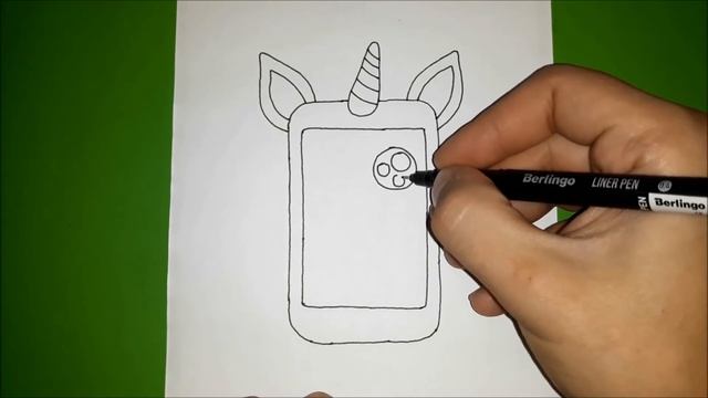 Как нарисовать ТЕЛЕФОН? смотреть онлайн