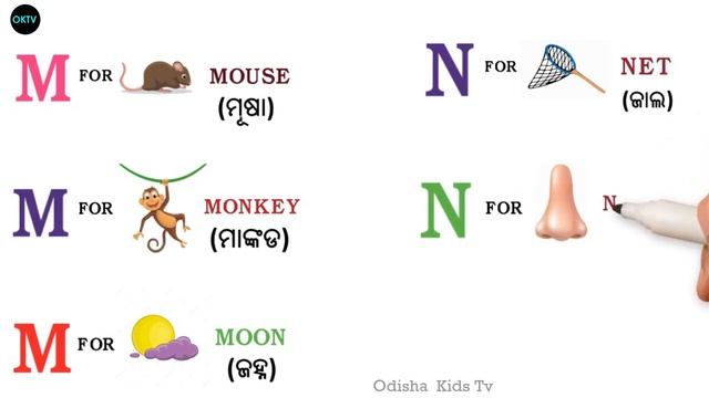 A For B For In Odia||Odia Words|| A for apple in odia|abcd in word odia||a for apple b for ball odi смотреть онлайн