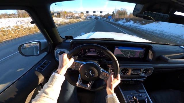 Mercedes-Benz G63 AMG | POV Loud Drive | 3D Audio | 2020 | 585 HP смотреть онлайн