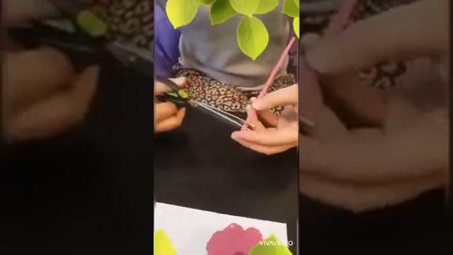 «Весенние цветы» из пластилина и трубочек🌸 смотреть онлайн