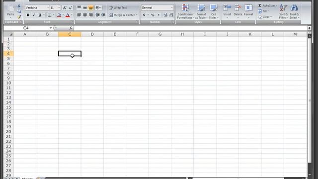 100: Excel 2007 Rows and Columns смотреть онлайн