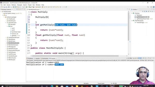 Java OOPS -22: Compile Time Polymorphism | Method Overloading Java | CS Teachers DSSSB/HSSC/KVS/NET смотреть онлайн