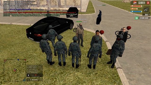 БУДНИ ГУ-МВД НА РОДИНА РП (GTA CRMP RODINA RP) смотреть онлайн