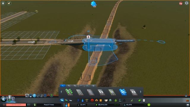 Sunken Railroad Design | Cities: Skylines – City of Gardens SCENARIO, Part 24 смотреть онлайн