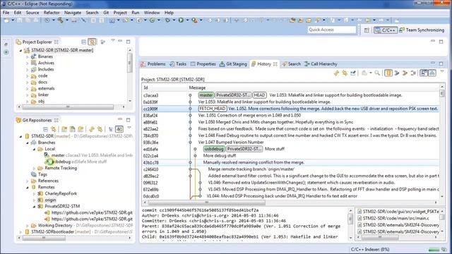 Pushing changes between repositories: Git & Eclipse смотреть онлайн