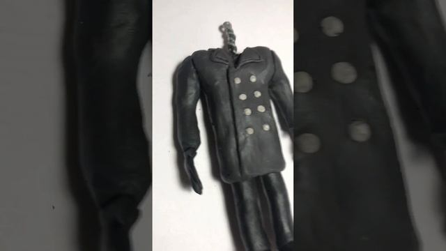 Как слепить тв мена из пластилина #shortvideo #лепка #skibiditoilet #tvmen #kameramen смотреть онлайн