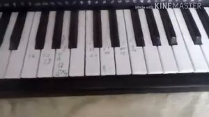 Как играть на пианино Т9 Ода нашей любви вдох-выдох