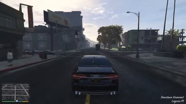 GTA 5 Audi S8 W12 смотреть онлайн
