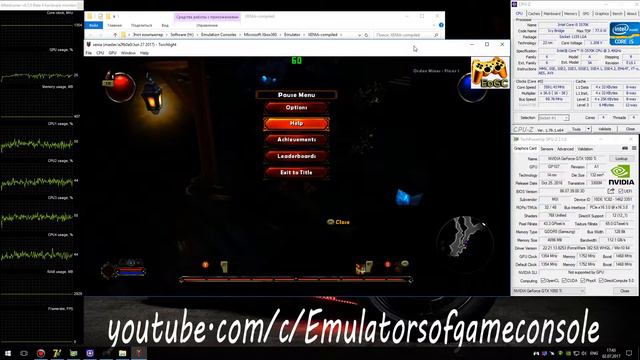 XENIA (XBLA) Xbox 360 Emulator - Torchlight (2011). Ingame. Vulkan #3 смотреть онлайн