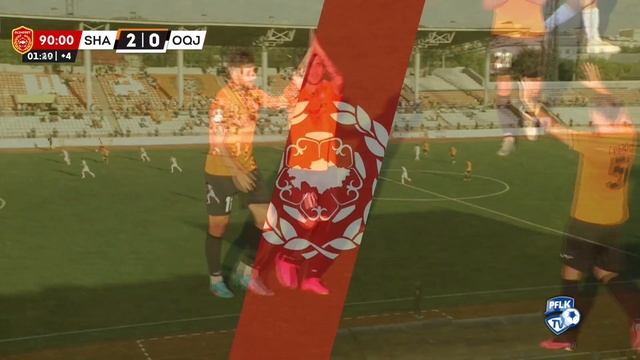 Гол - Т. Чогадзе. Шахтер - Окжетпес 2:0. 20 тур. Чемпионат 2023 смотреть онлайн