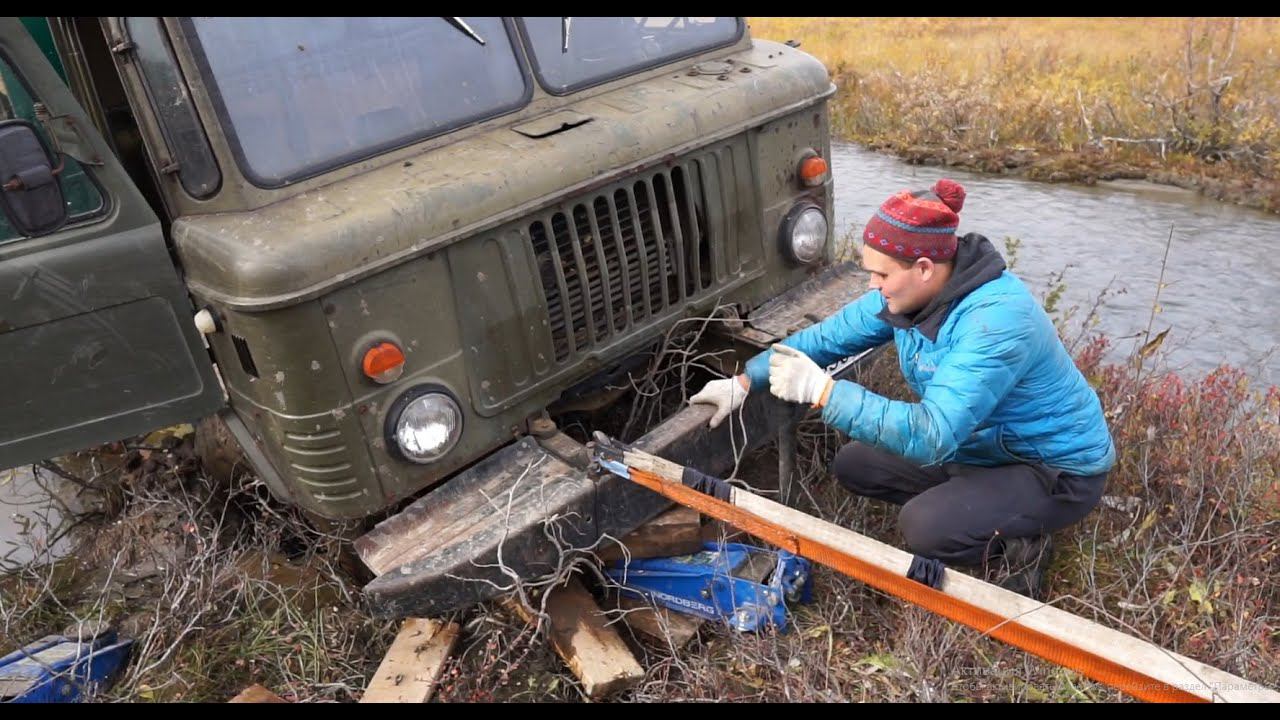 Говорили с кунгом лучше. Спасение ГАЗ-66 из болота. Роковая ошибка-2 смотреть онлайн