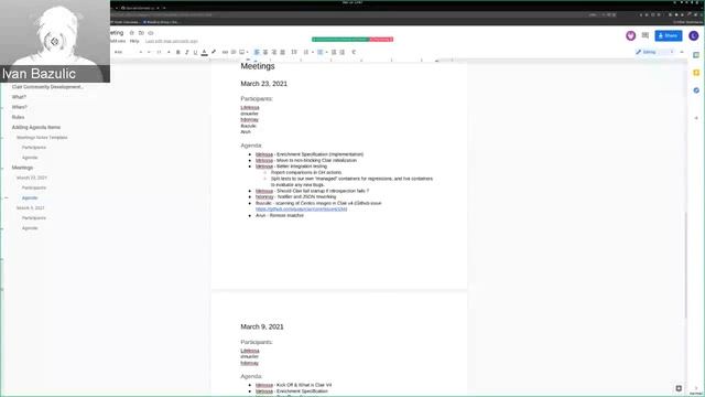 Clair Comm Dev 2021 03 23 смотреть онлайн