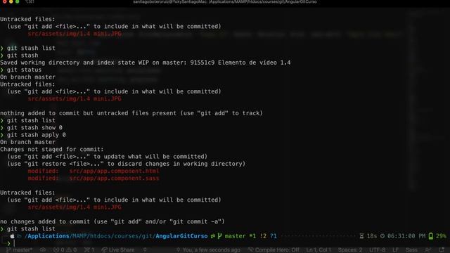 1.5 Guardar cambios en Git [TEMP] ? - Git stash [5 TIPS] ✅ смотреть онлайн