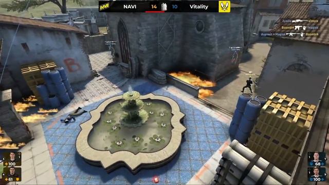 СИМПЛ ОПЯТЬ ИЗДЕВАЕТСЯ НАД ВИТАЛИТИ. NAVI vs VITALITY. КРАСИВЫЙ ПОСТУПОК от КЭДИАНА. НОВОСТИ КС ГО смотреть онлайн