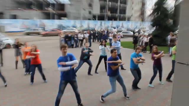 Флешмоб 201 группы 30.10.2013 смотреть онлайн
